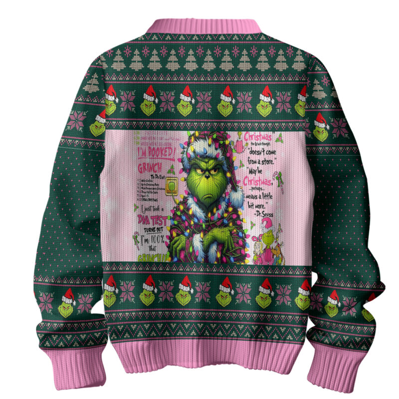 Extra Grinchy TGRI Ugly Sweater NHL6281NTS - Image 2