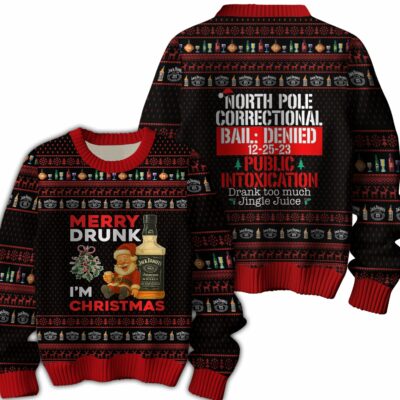 Public Intoxication JKDN Ugly Sweater NHL6282NVH